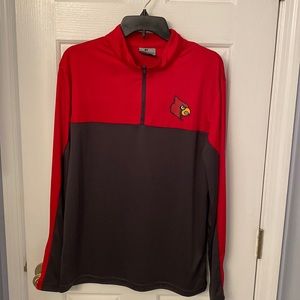 Men’s Louisville Cardinals Quarter Zip Pullover